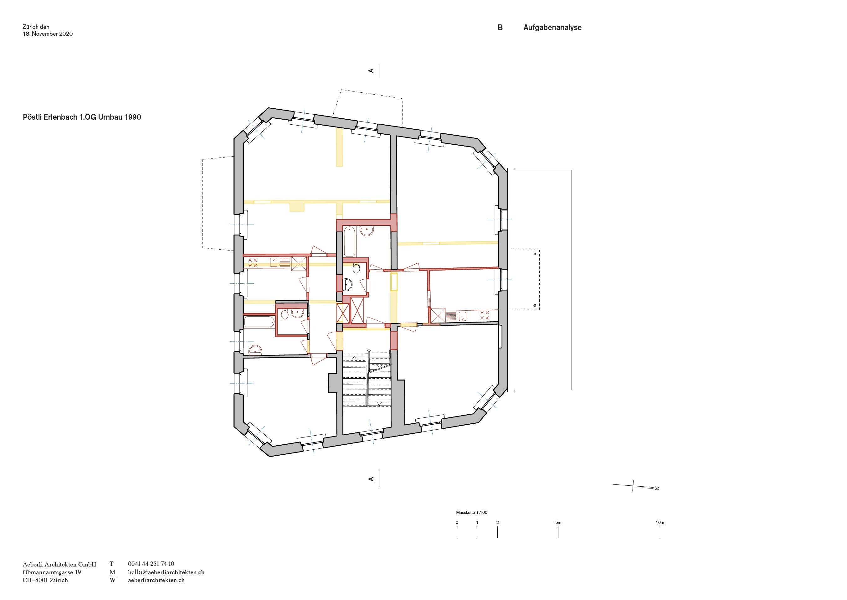 Altes Postgebäude, Erlenbach ZH