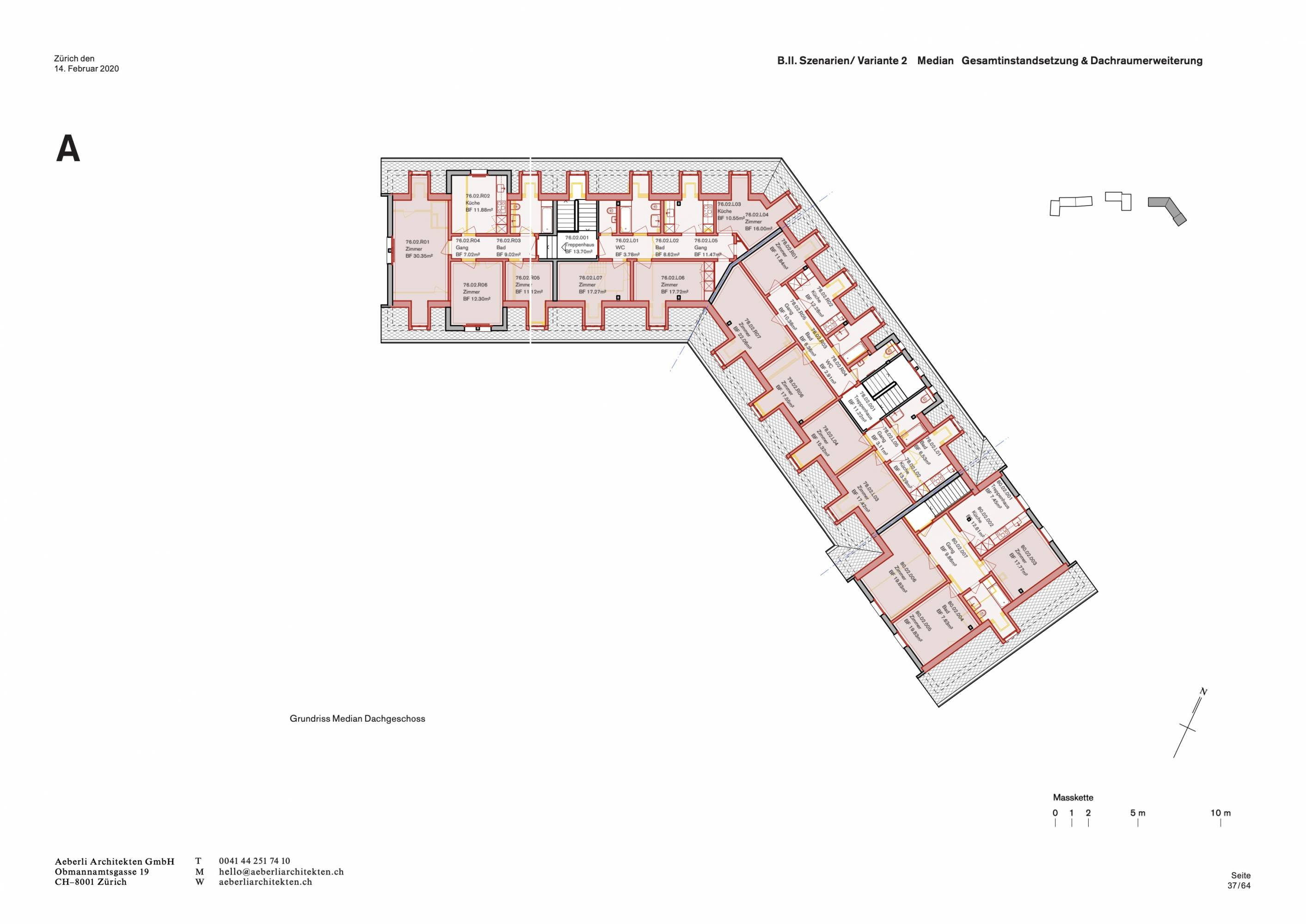 Angestelltenhäuser Burghölzli, Zürich ZH
